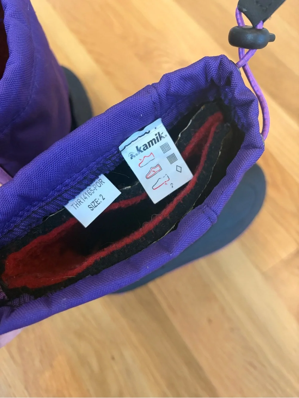 Kamik Kids Waterbug Boots size 2 like new